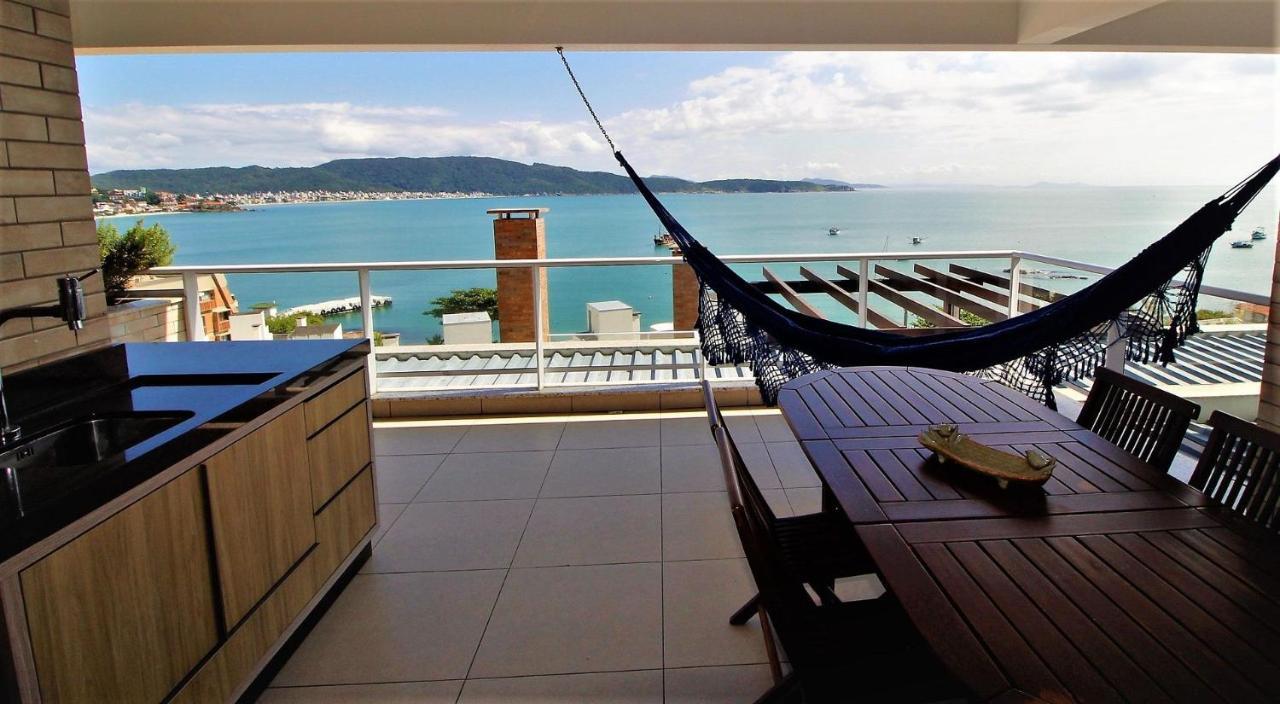 1080 - Apartamento Com Vista Para O Mar Em Bombinhas Buitenkant foto