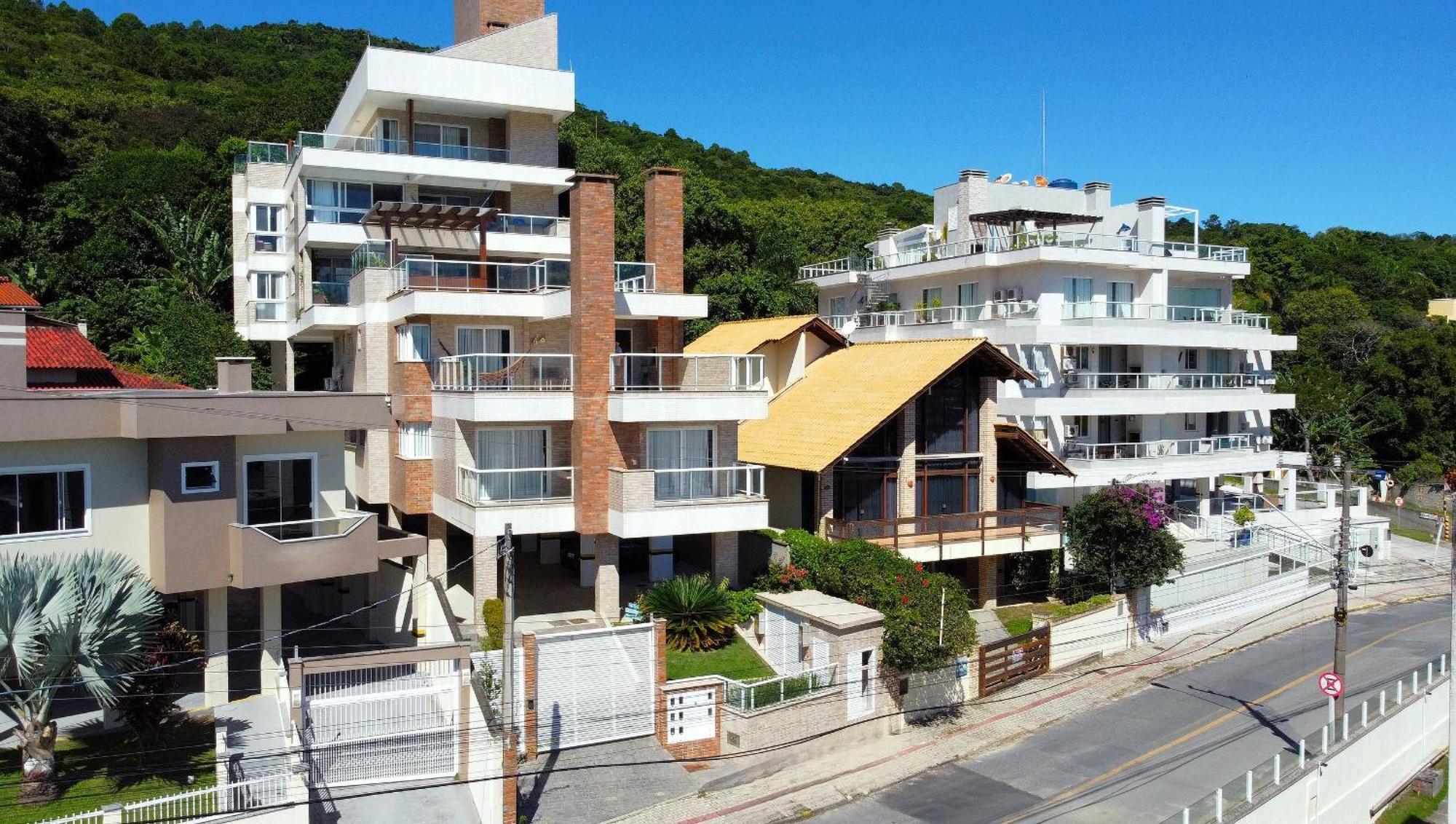 1080 - Apartamento Com Vista Para O Mar Em Bombinhas Buitenkant foto